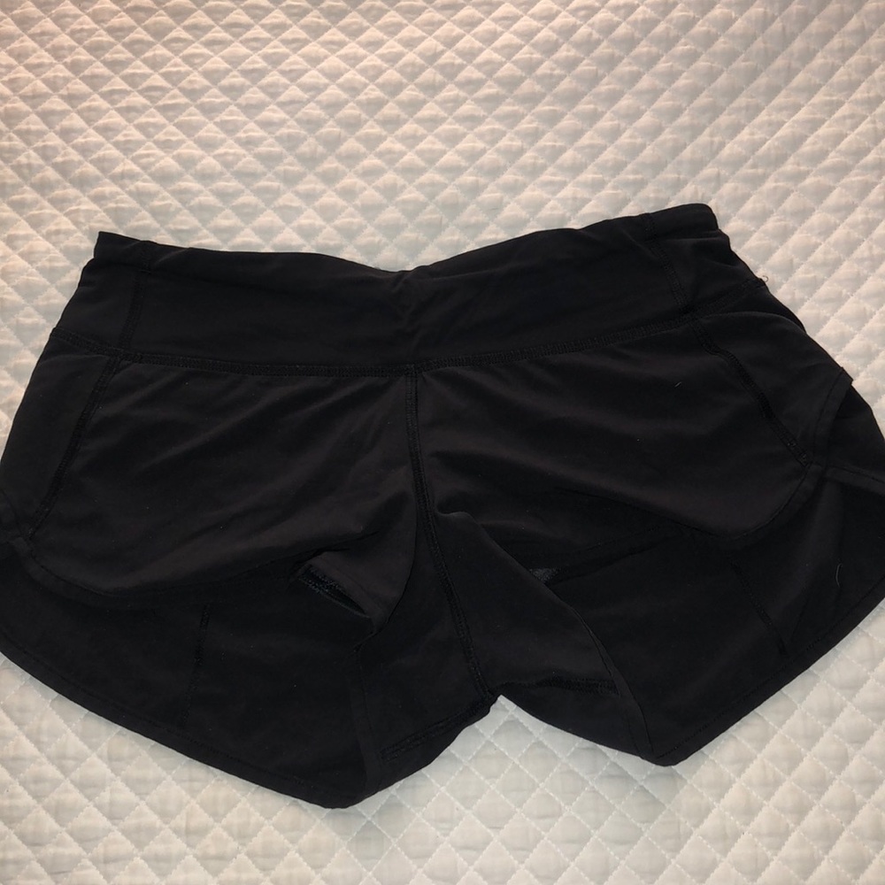 Black lulu lemon shorts